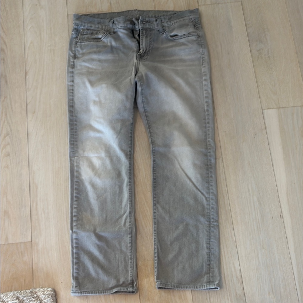 7 For All Mankind - Men's Gray Jeans 32x32